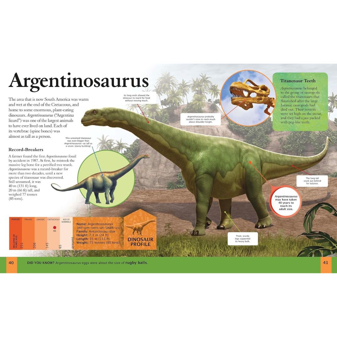 The Dinosaur Book - A Journey Through The Prehistoric World