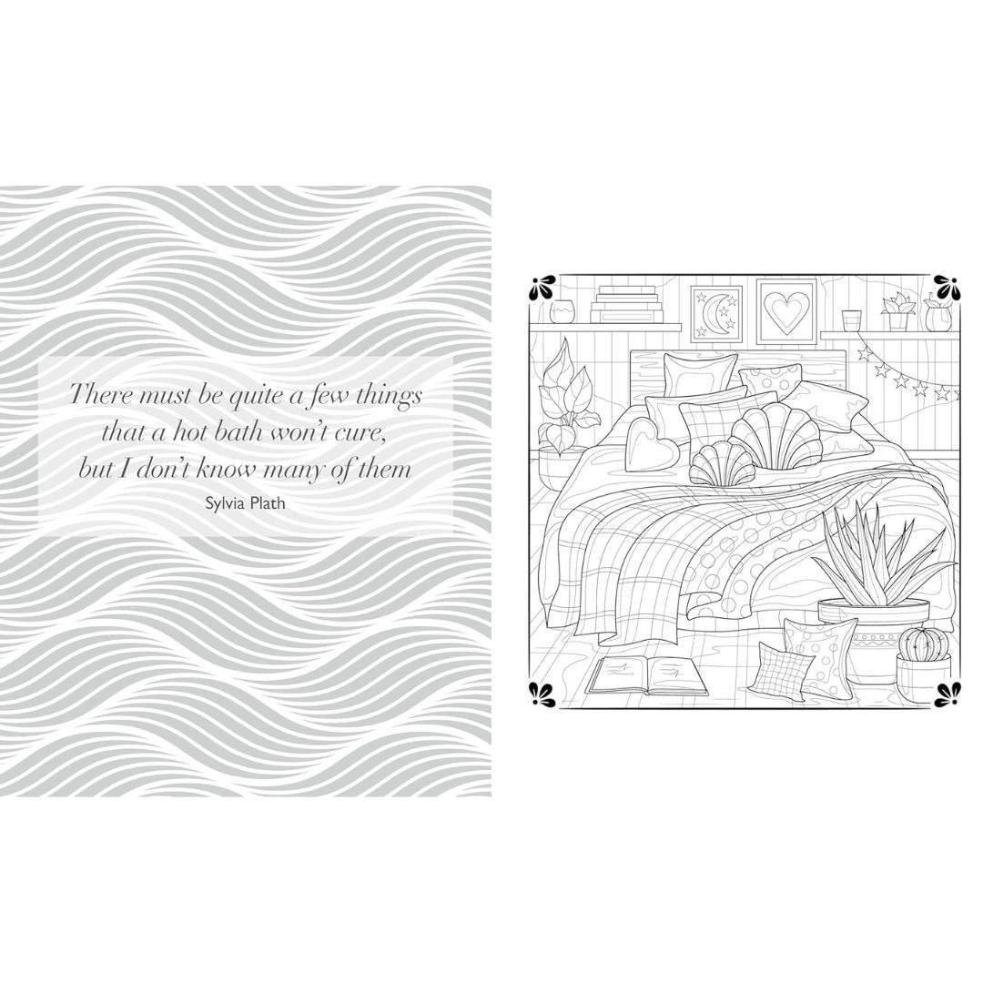 Adult Colouring Book - The Anxiety Relief