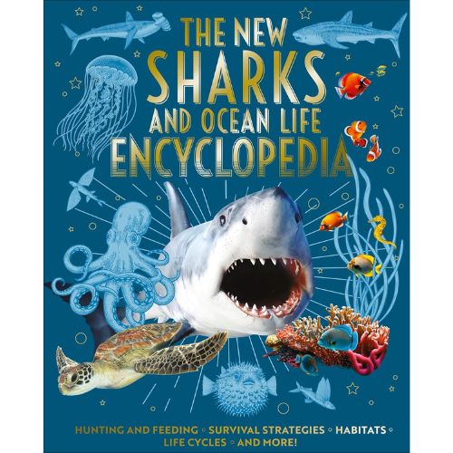The New Sharks And Ocean Life Encyclopedia - Hardcover