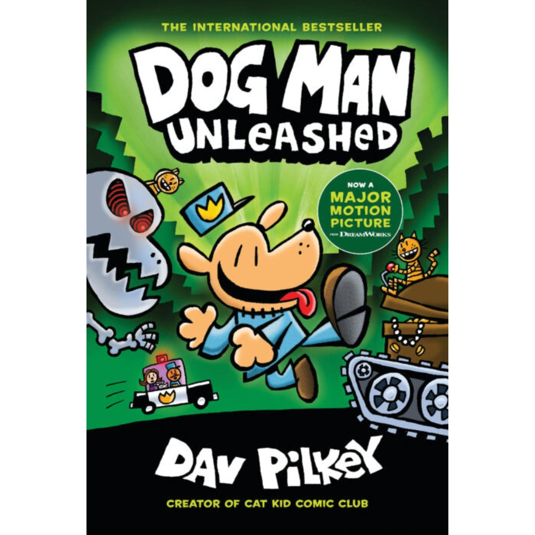 D.Pilkey Dog Man - Unleashed - Book 2 - Paperback