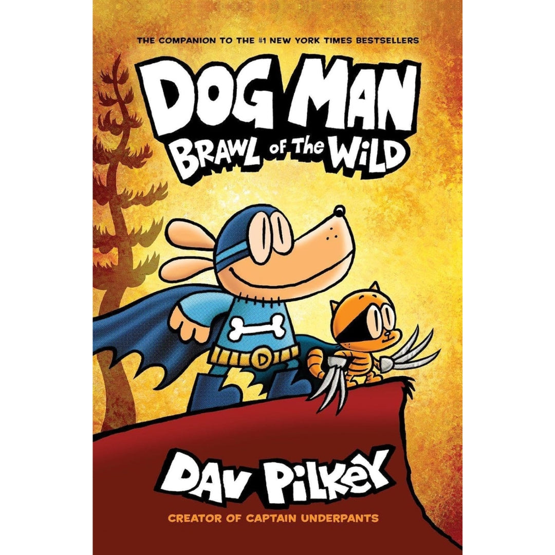D.Pilkey Dog Man - Brawl Of The Wild - Book 6 - Paperback