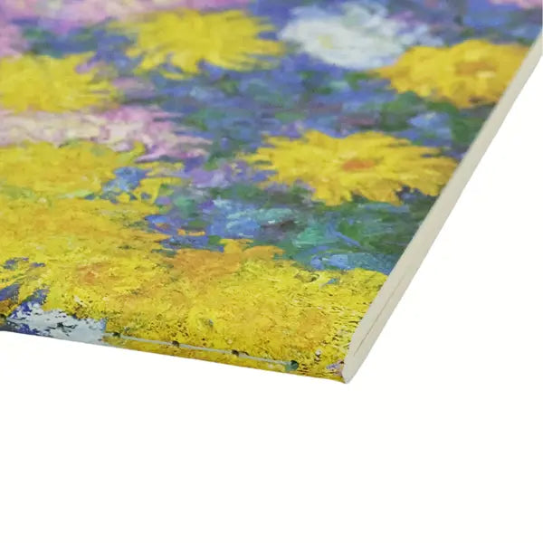 Paperblanks A6 Lined Cahier (Notebook) 80p - Monet’s Chrysanthemums