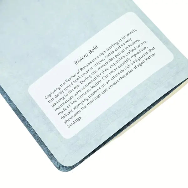 Paperblanks A6 Lined Cahier (Notebook) 80p - Riviera Bold