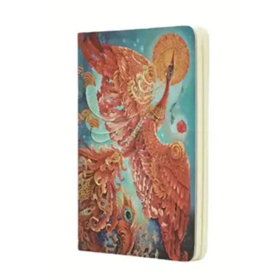 Paperblanks A6 Lined Cahier (Notebook) 80p - Firebird