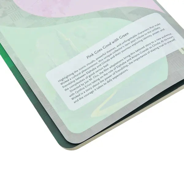 Paperblanks A5 Lined Cahier (Notebook) 80p - Pink Goes Good With Green