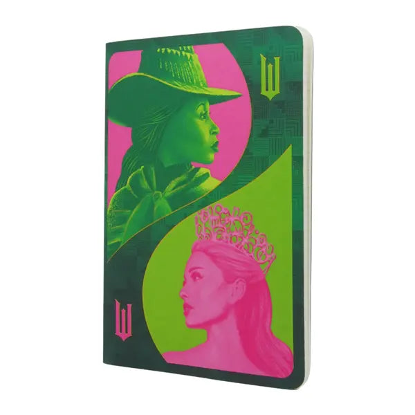 Paperblanks A5 Lined Cahier (Notebook) 80p - Pink Goes Good With Green