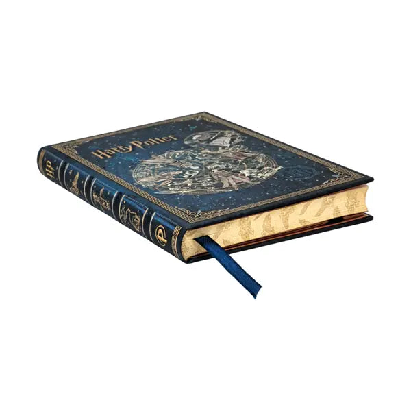 Paperblanks MINI - Hardcover Journal Lined Notebook 176p - Legends Of Hogwarts Journal