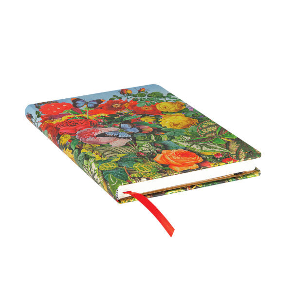 Paperblanks MIDI - Hardcover Journal Lined Notebook 144p - Butterfly Garden
