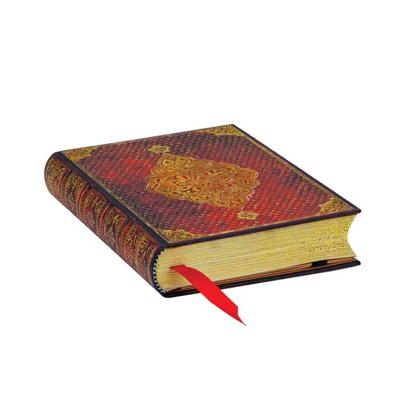 Paperblanks MINI - Hardcover Journal Lined Notebook 240p - Golden Trefoil