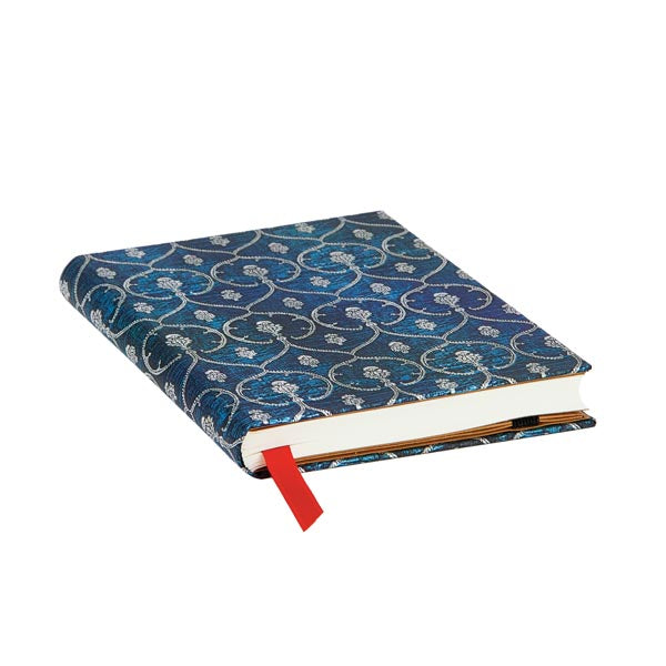 Paperblanks MINI - Hardcover Journal Lined Notebook 176p - Blue Velvet