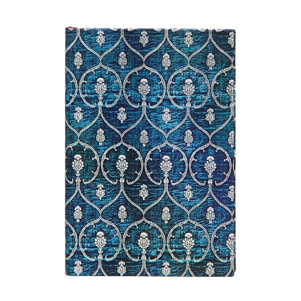 Paperblanks MINI - Hardcover Journal Lined Notebook 176p - Blue Velvet