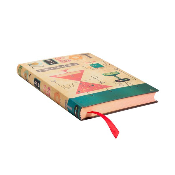 Paperblanks Flexis MINI - Flexible Softcover Lined Notebook 208p - Come Together