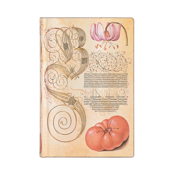 Paperblanks MINI - Softcover Flexi Lined Notebook 208p - Lily & Tomato
