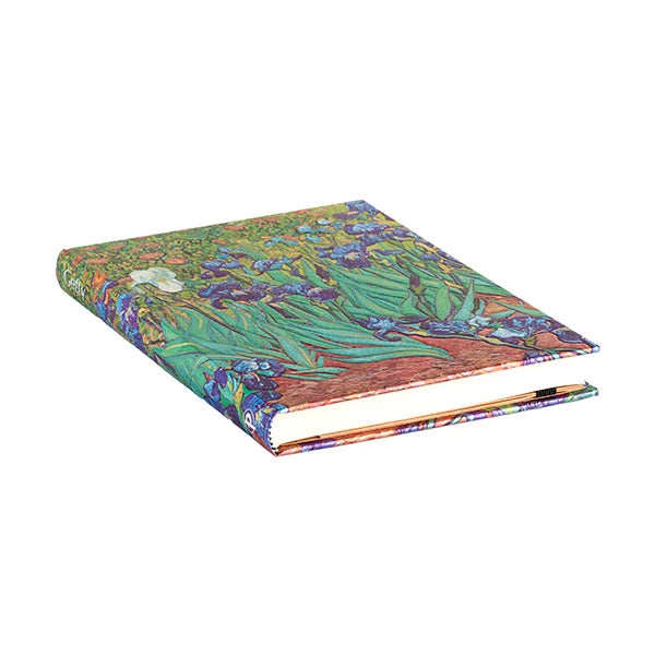 Paperblanks Address Book MIDI - Hardcover With Thumb Index 144p - Van Gogh’s Irises