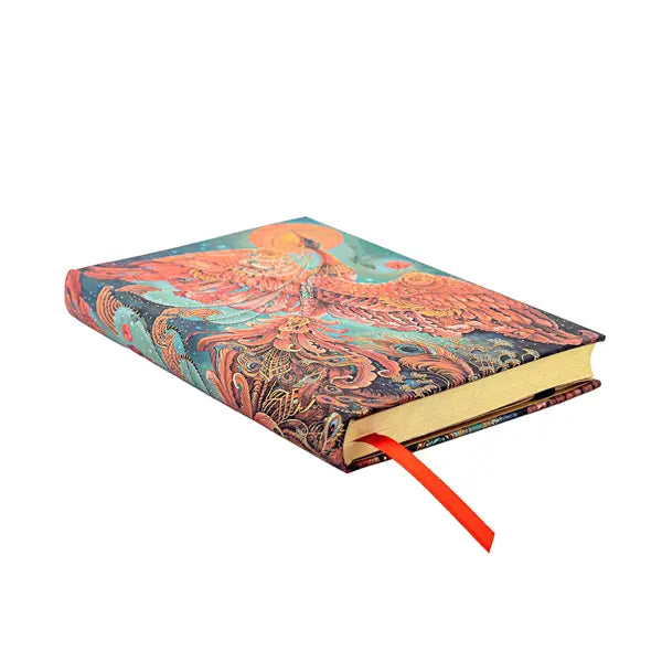 Paperblanks MINI - Hardcover Journal Lined Notebook 176p - Firebird