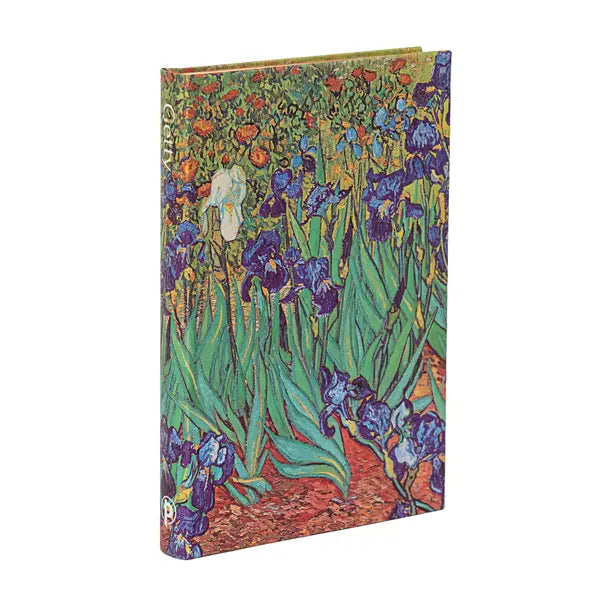 Paperblanks MINI - Hardcover Journal Unlined Notebook 176p - Van Gogh’s Irises