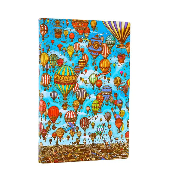 Paperblanks MINI - Softcover Flexi Lined Notebook 208p - Balloon Festival