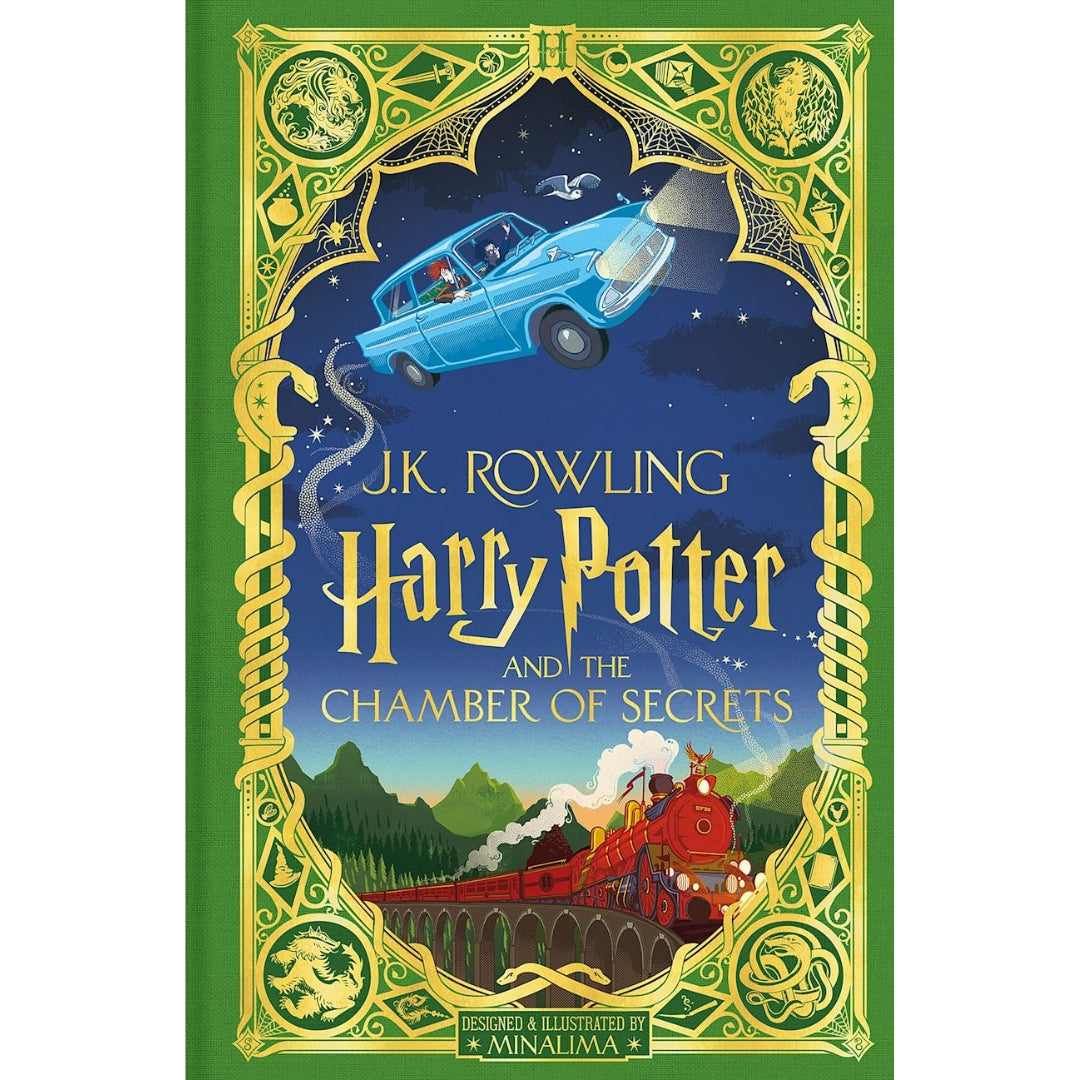 J.K. Rowling - Harry Potter And The Chamber Of Secrets (MinaLima Edition) - Hardcover