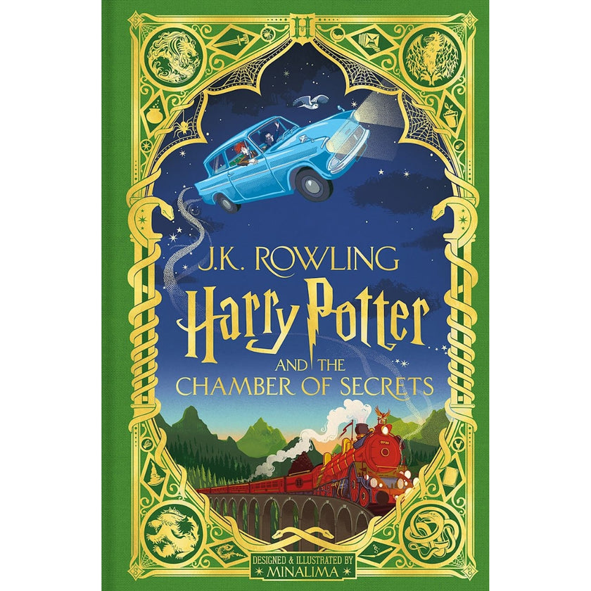 J.K. Rowling - Harry Potter And The Chamber Of Secrets (MinaLima Edition) - Hardcover