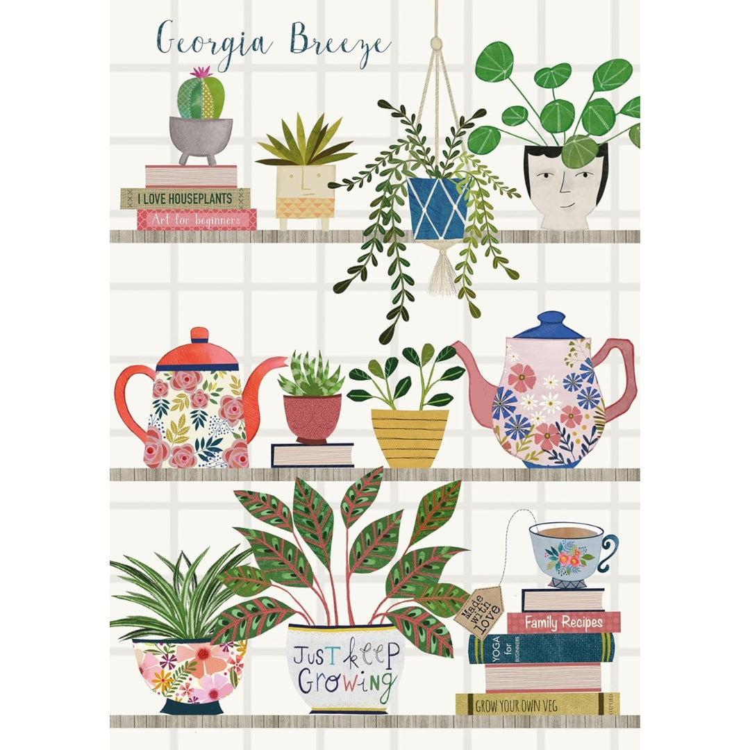 Carousel Lined Notebook 175pgs - Georgia Breeze