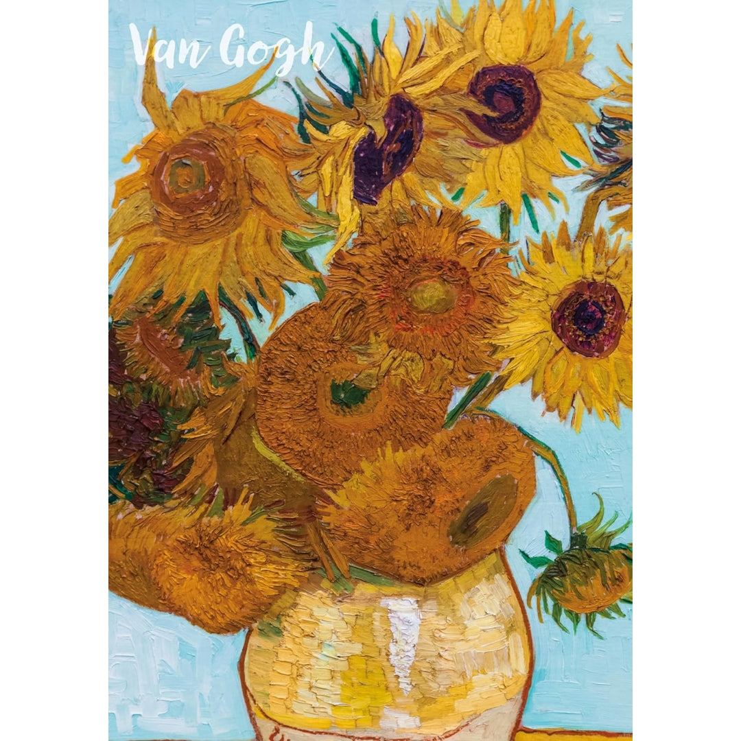 Carousel Lined Notebook 175pgs - Van Gogh