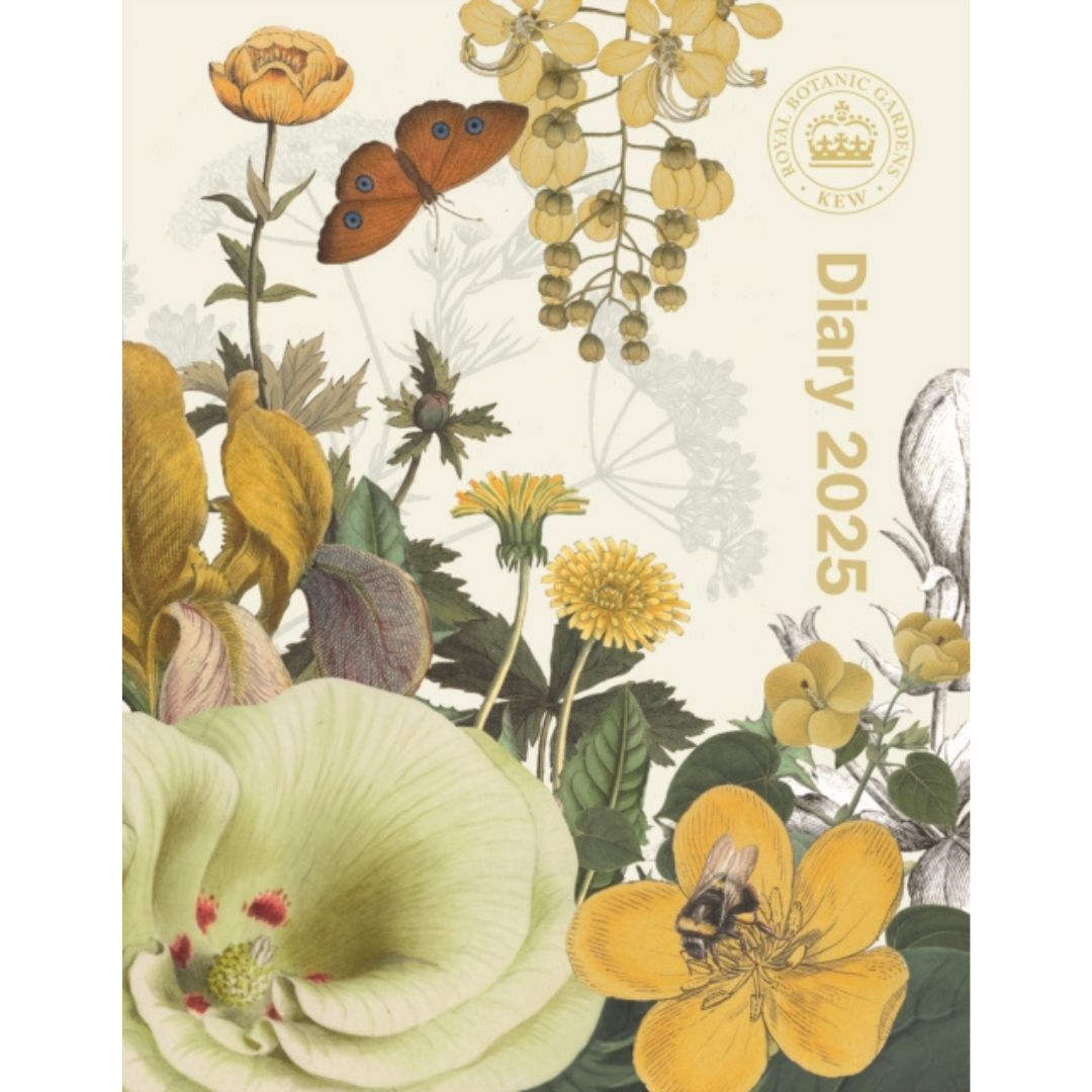 A5 Kew 2025 Annual Diary Deluxe