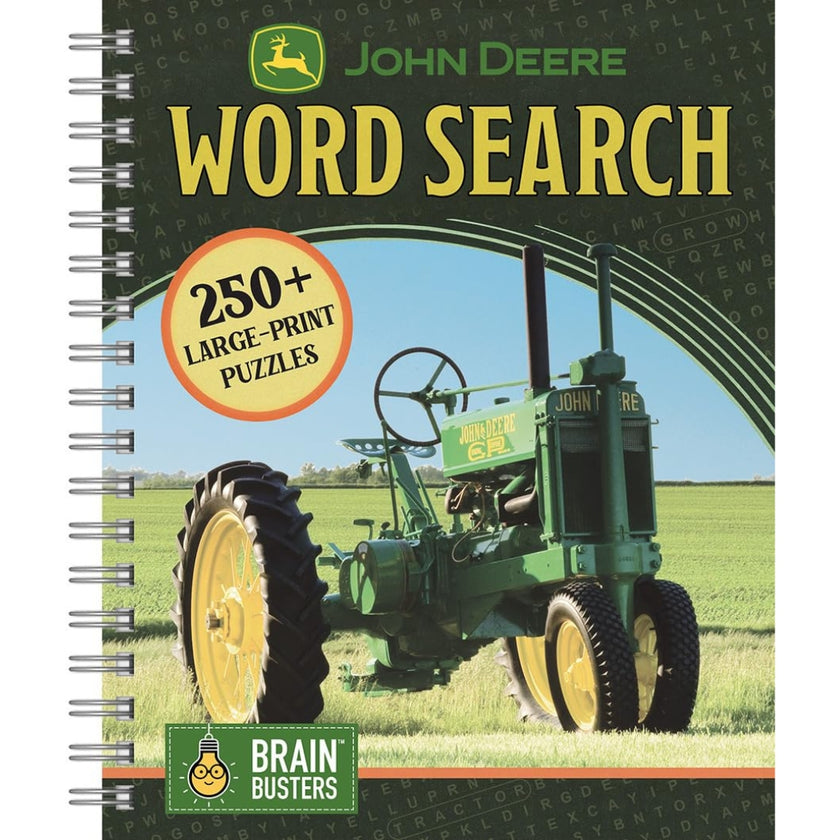 Brain Busters - John Deere - Word Search - 250+ Puzzles