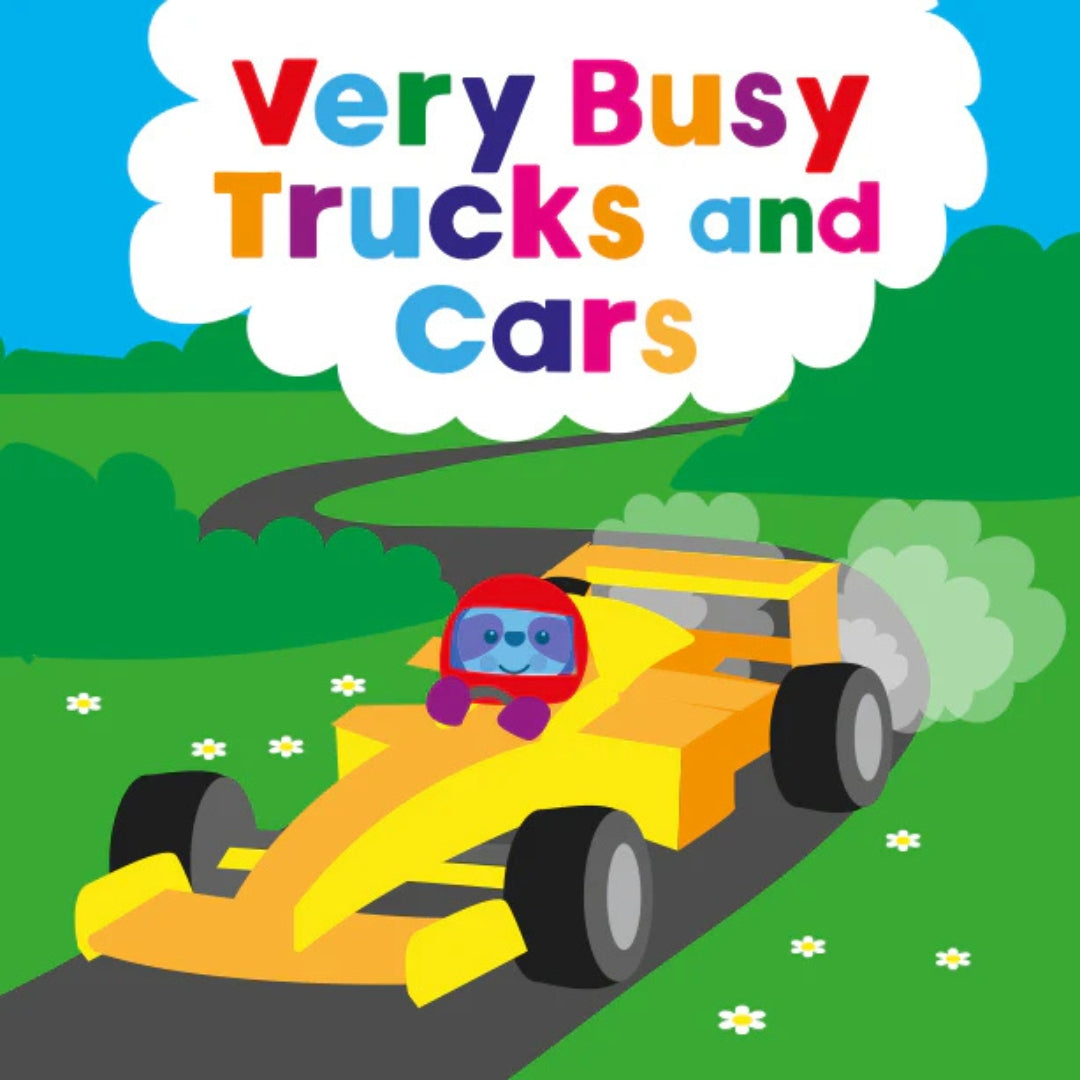 Very Busy Trucks And Cars - Paperback