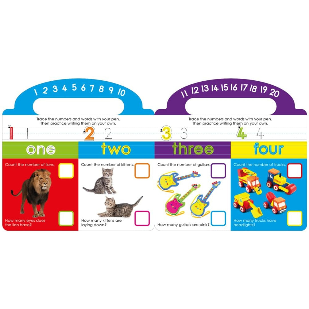 Early Learning - Write & Wipe Counting 123 - Board Book