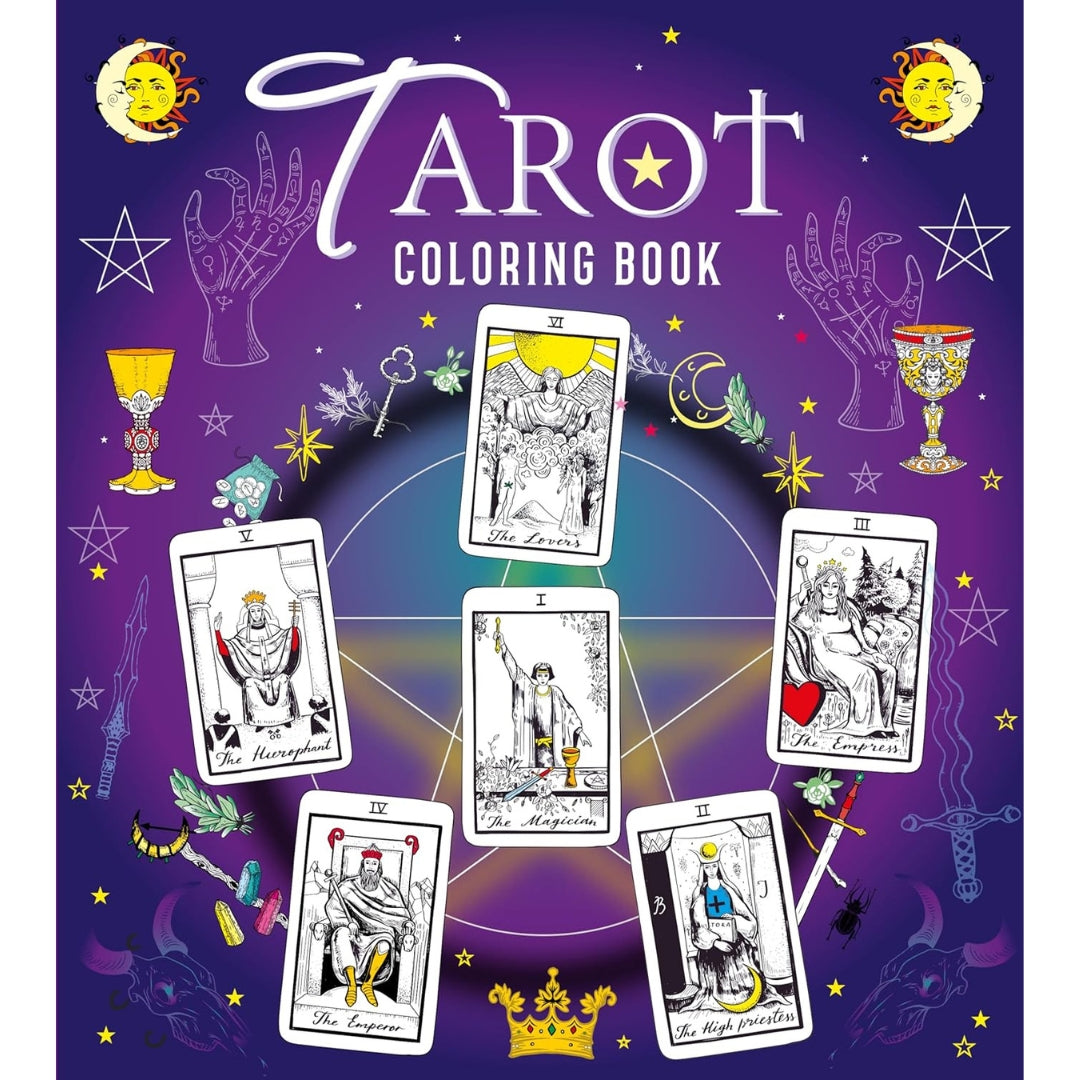 Adult Colouring Book - Tarot