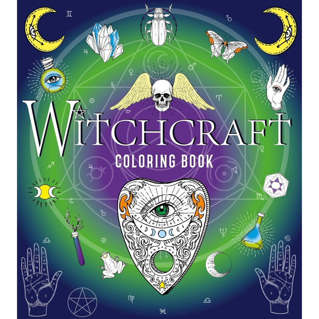 Adult Colouring Book - Witchcraft