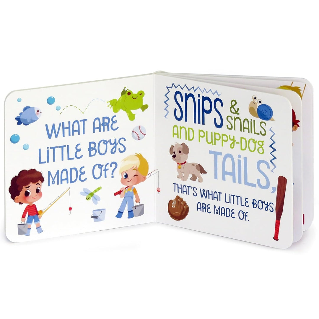 What Are Little Boys Made Of? - Board Book