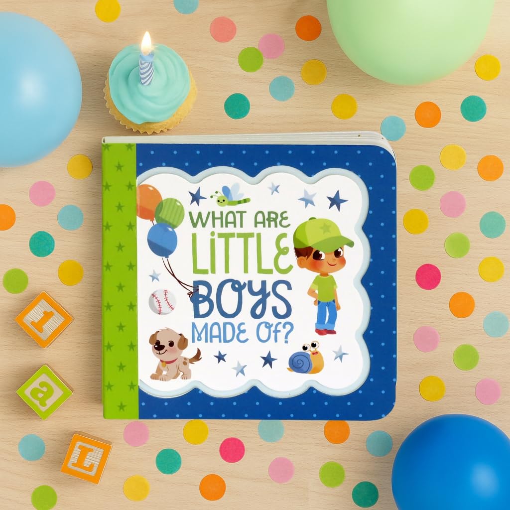 What Are Little Boys Made Of? - Board Book
