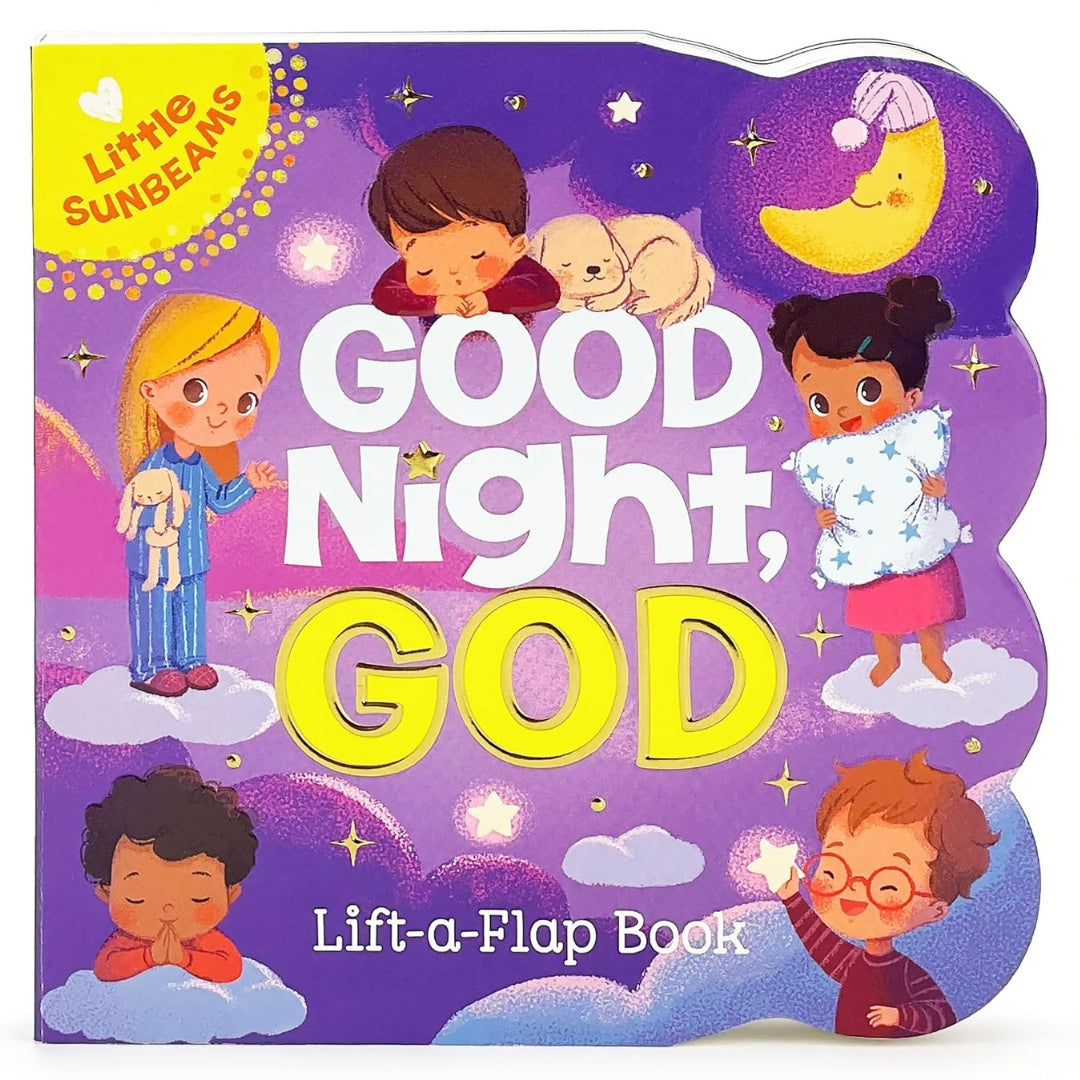 Little Sunbeams - Good Night, God - Lift-A-Flap Book