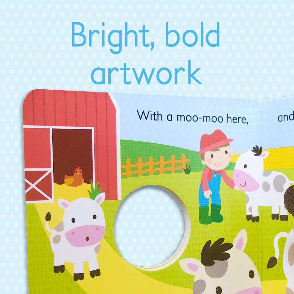 Old MacDonald Had A Farm - Finger Puppet Board Book