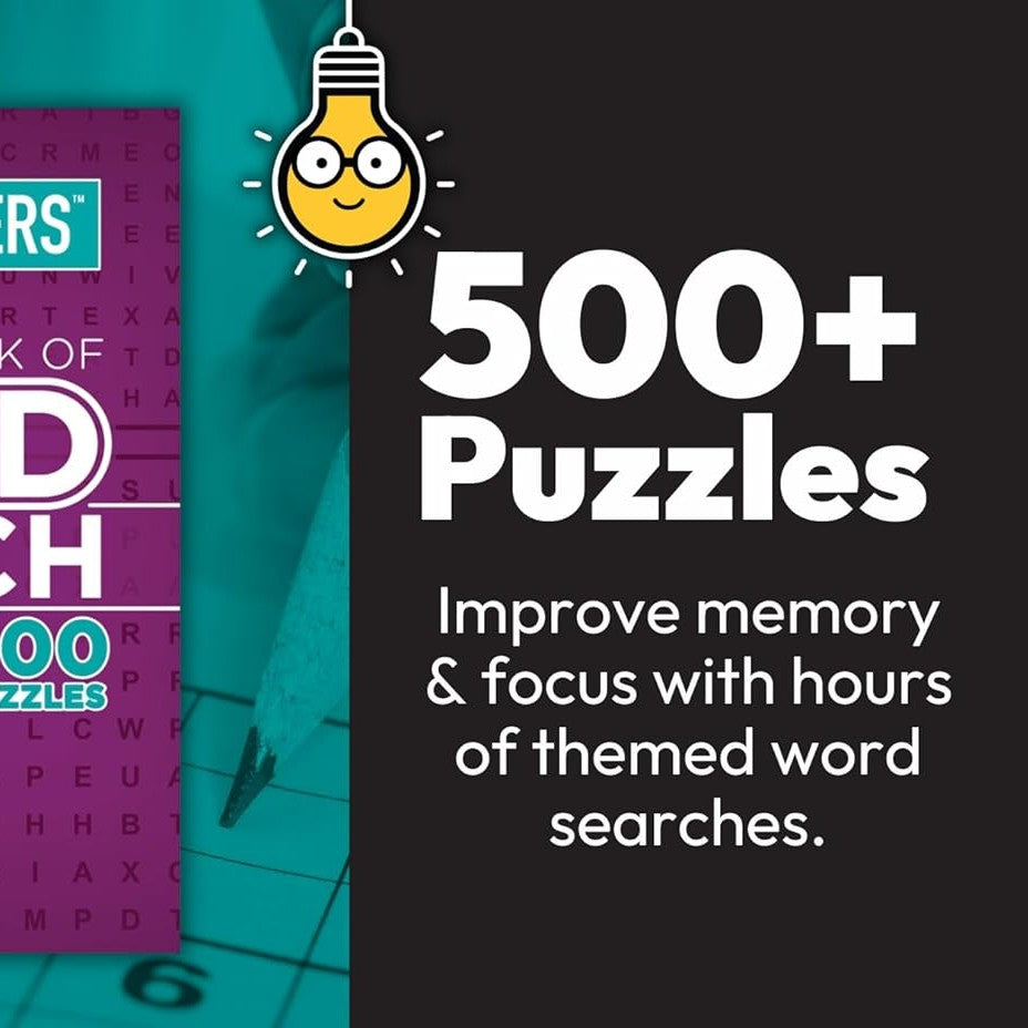 The Big Book Of Word Search 500 Puzzles - Brain Busters
