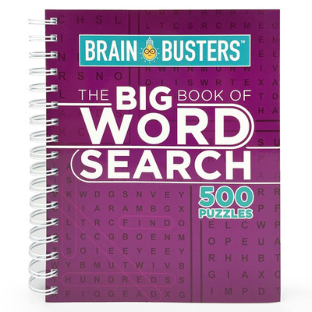 The Big Book Of Word Search 500 Puzzles - Brain Busters