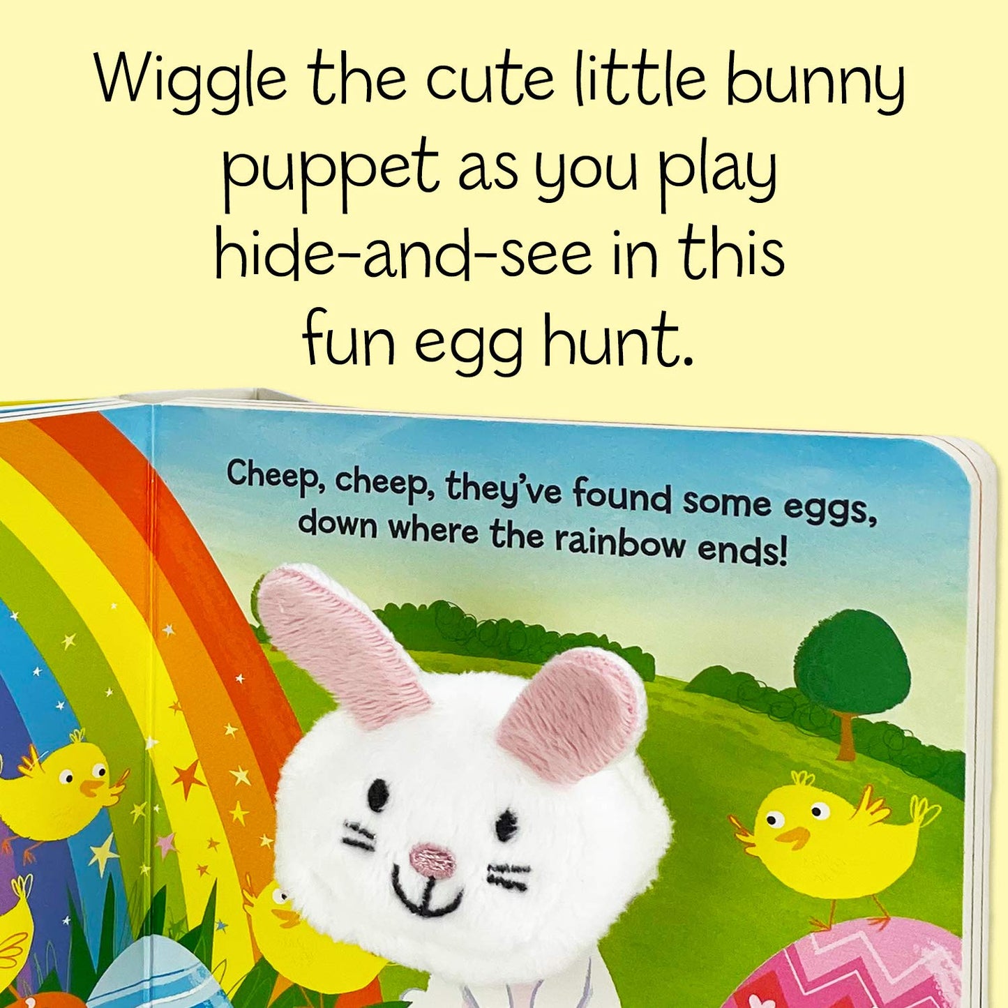 Hippity, Hoppity, Little Bunny - Finger Puppet Board Book