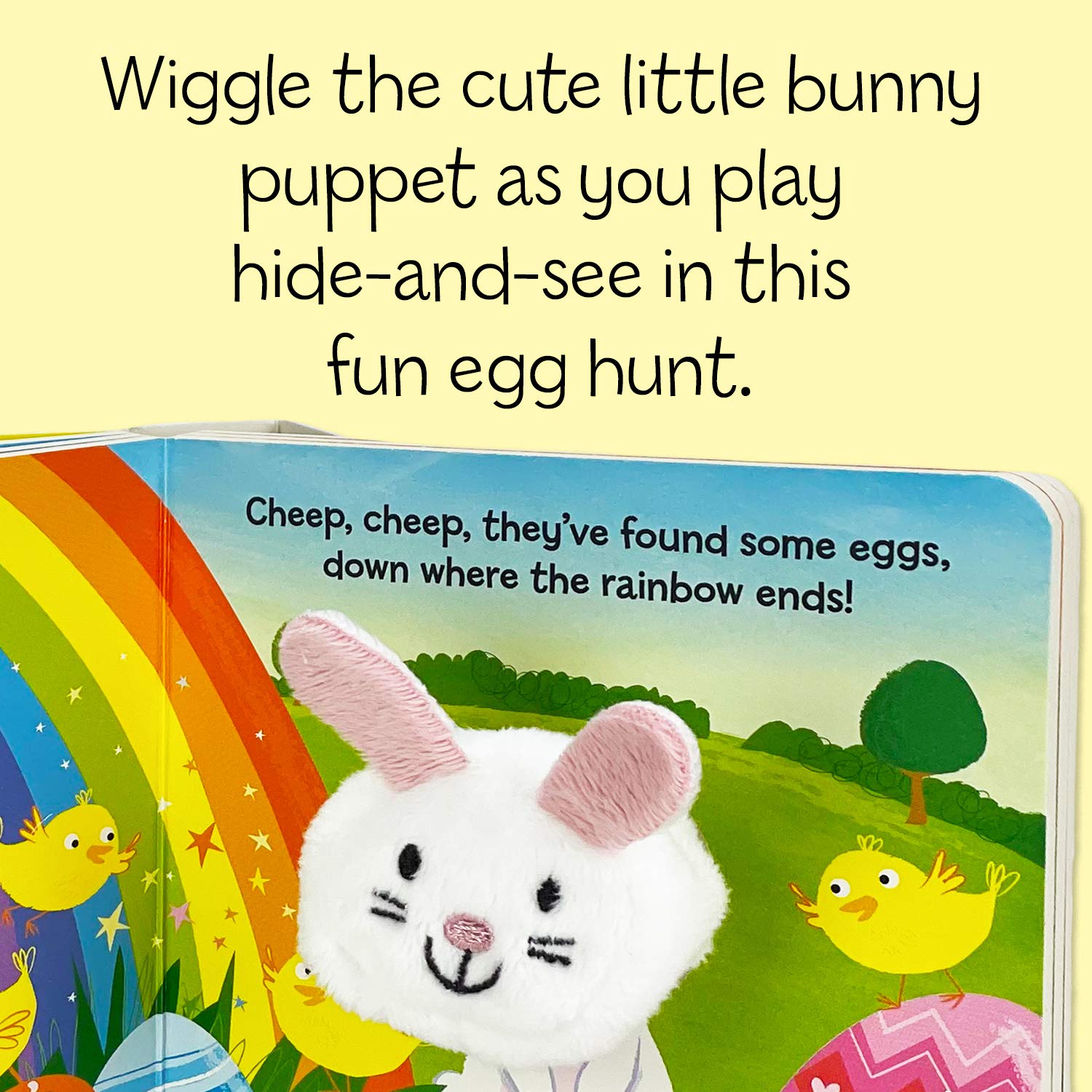 Hippity, Hoppity, Little Bunny - Finger Puppet Board Book
