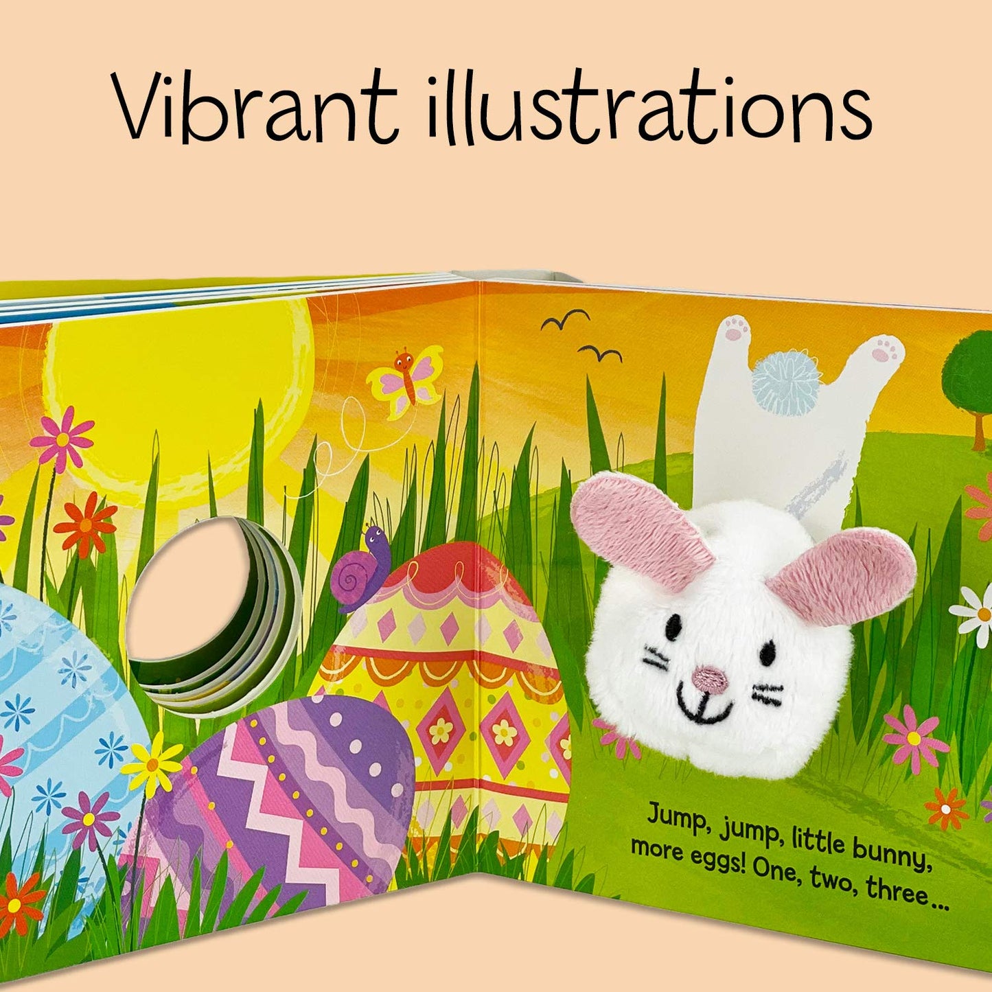 Hippity, Hoppity, Little Bunny - Finger Puppet Board Book