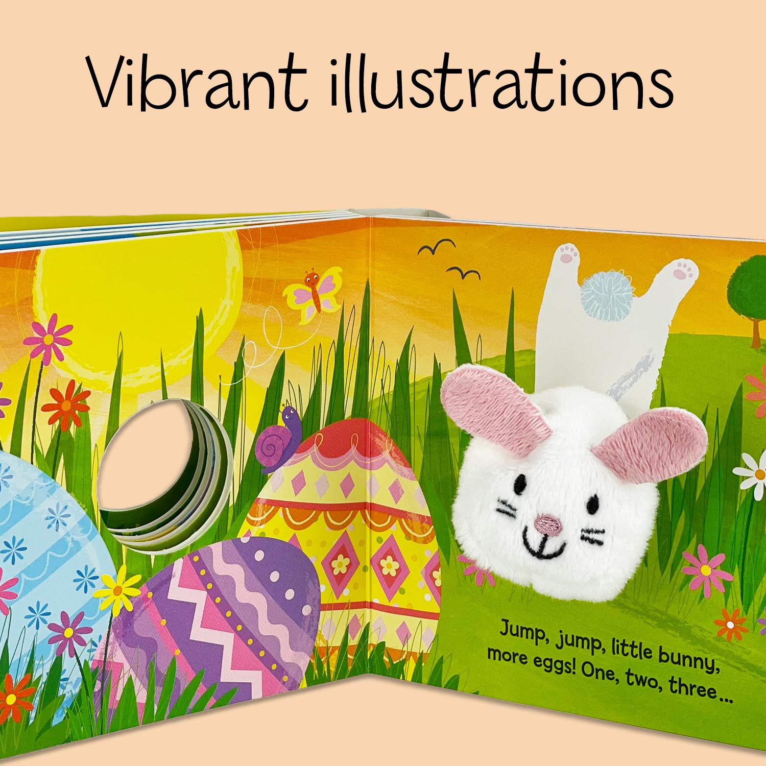 Hippity, Hoppity, Little Bunny - Finger Puppet Board Book
