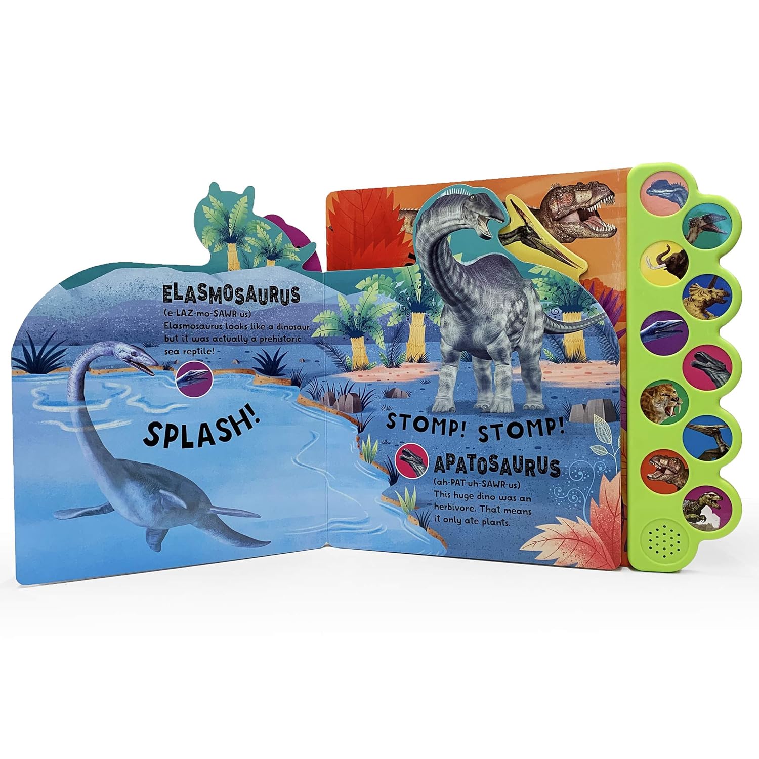 Crash! Stomp! Roar! - Sound Board Book
