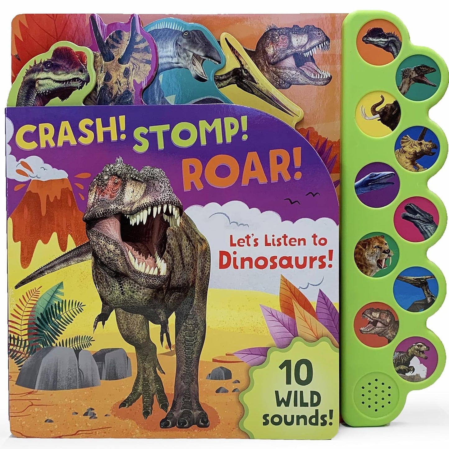 Crash! Stomp! Roar! - Sound Board Book
