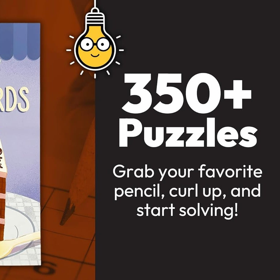 Piece Of Cake! - Easy Crosswords 350+ Puzzles - Brain Busters