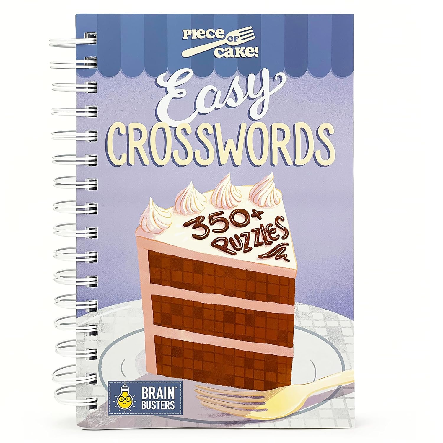 Piece Of Cake! - Easy Crosswords 350+ Puzzles - Brain Busters