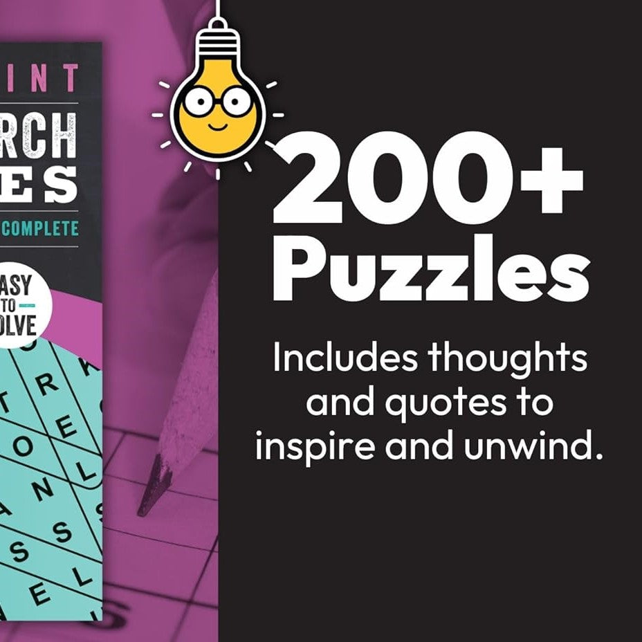 Large Print Word Search 200 Puzzles - Brain Busters