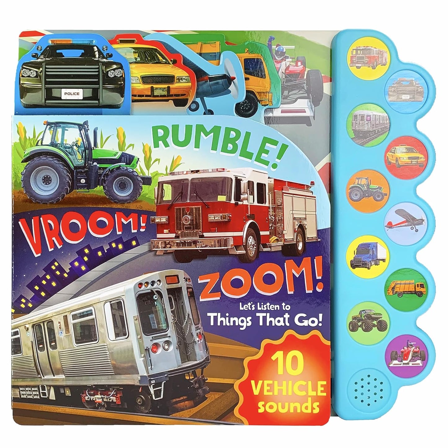 Rumble! Vroom! Zoom! - Sound Board Book