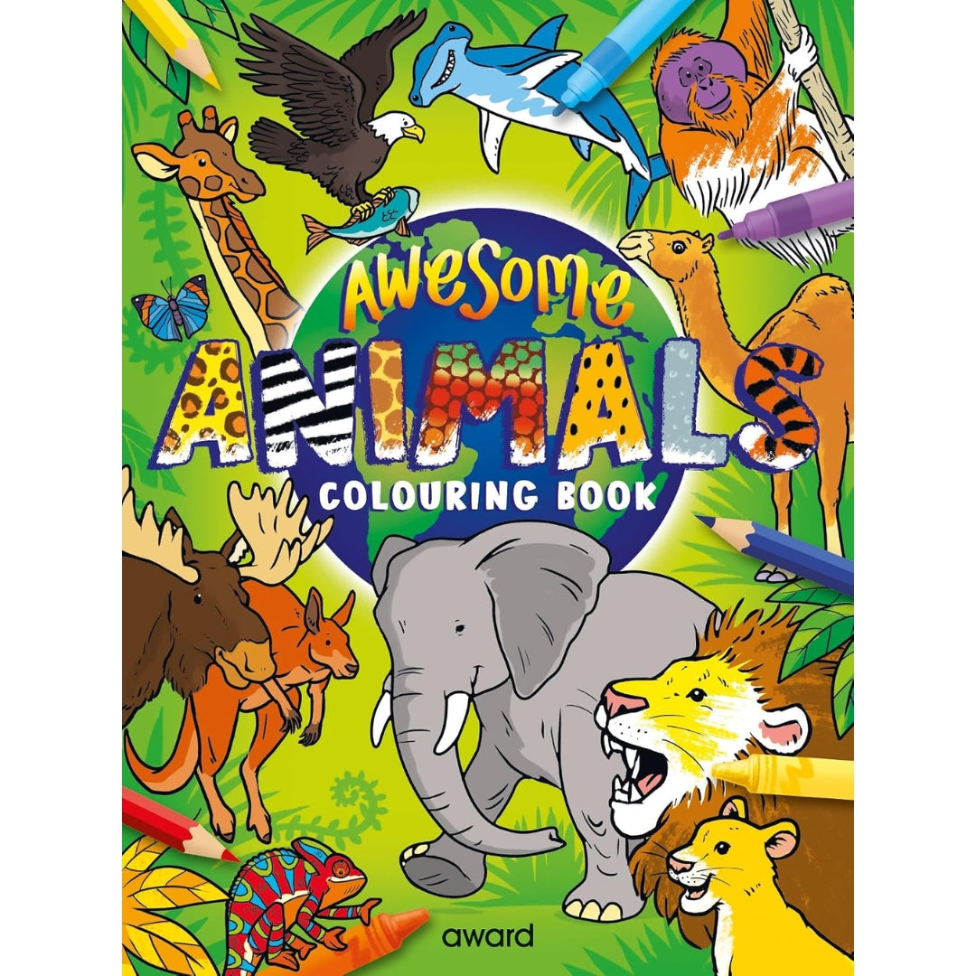 Awesome Animal - Colouring Book
