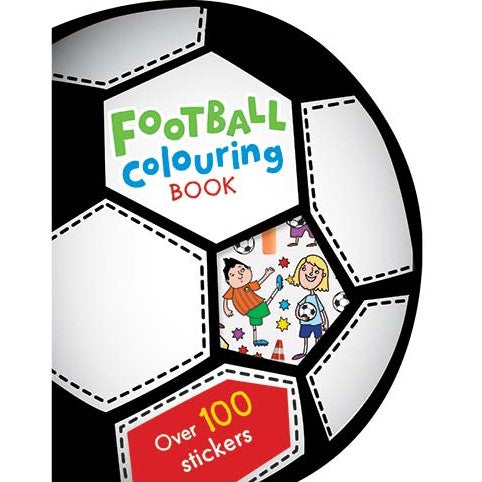 Football Colouring Book And Over 100 Stickers