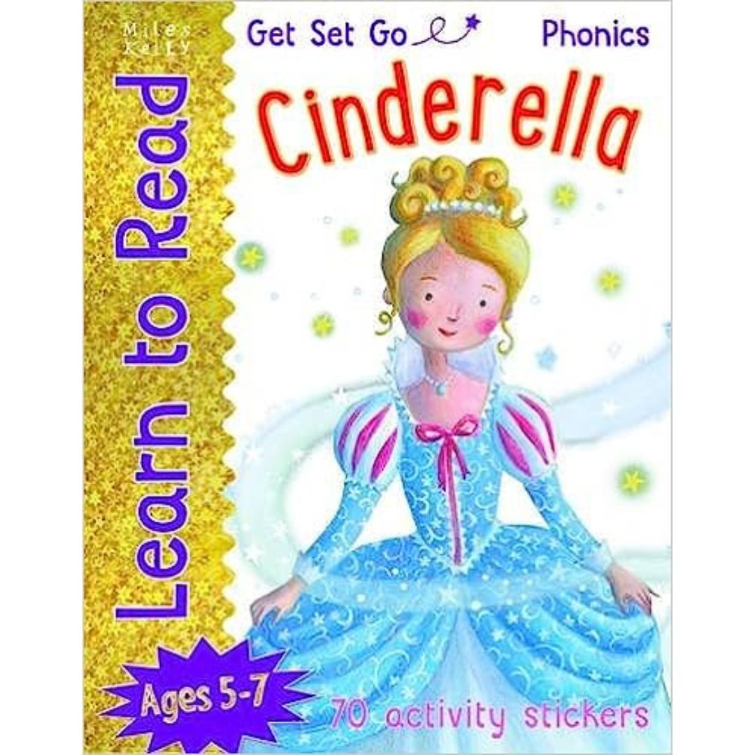 Miles Kelly Learn To Read Cinderella - Paperback